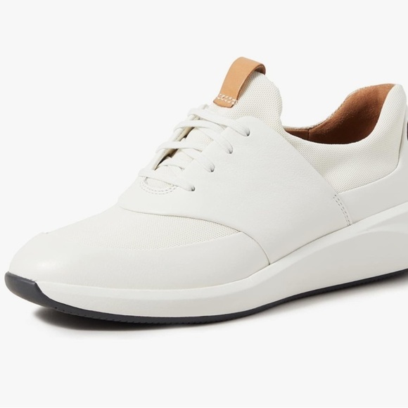 Clarks Unconstructed,Low-Top Sneakers Derbys, Machine-Wash, Leather, Lace-Up, 6M - Picture 5 of 13